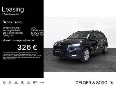 Schwarz (schwarzmagic perleffekt) Gebraucht 2024 Skoda Karoq Selection SUV | 29.841 € (Fairer Preis)