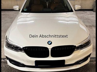 Gebraucht BMW 530e Sport Line 252 PS (185 kW) 2019 Weiß Limousine