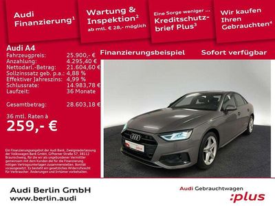 Terragrau metallic Gebraucht 2021 Audi A4 Ambiente Limousine | 25.900 € (Guter Preis)