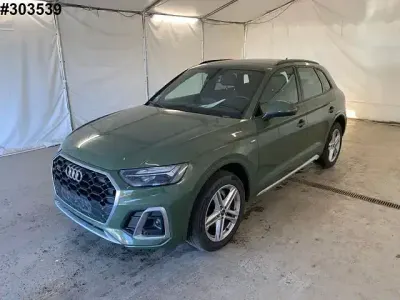 Gebraucht Audi Q5 S-Line 305 PS (224 kW) 2023 Distriktgrün metallic SUV