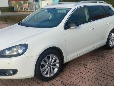 Gebraucht VW Golf VII Style 2012 Weiß Kombi