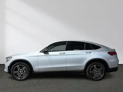 Brugt Mercedes GLC300e AMG 306 HK (225 kW) 2022 Sølv Coupe