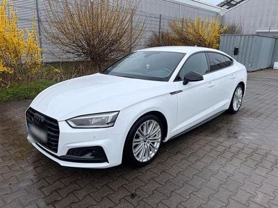 Gebraucht Audi A5 Sportback S-Line 190 PS (139 kW) 2019 Weiß Kleinwagen