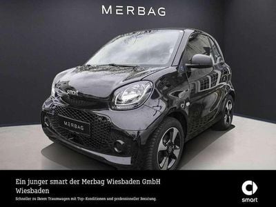Gebraucht Smart ForTwo Coupé Passion 60 kW (82 PS) 2021 Schwarz Kleinwagen
