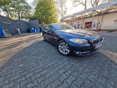 Brugt BMW 520 183 HK (134 kW) 2010 Blå Stationcar