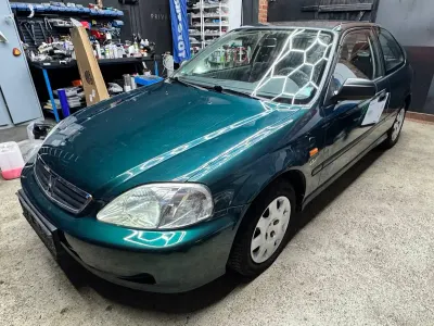 Brugt Honda Civic 90 HK (66 kW) 1999 Grøn Coupe