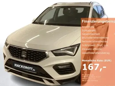Gebraucht Seat Ateca Xperience 150 PS (110 kW) 2022 Weiß SUV