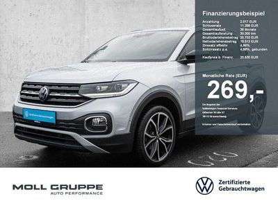 Reflexsilber (metallic) Gebraucht 2022 VW T-Cross Style SUV | 20.530 € (Guter Preis)