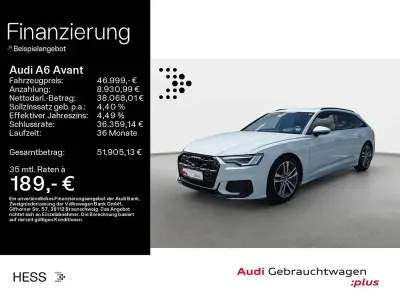 Gebraucht Audi A6 Design 299 PS (219 kW) 2025 Gletscherweiß metallic Kombi