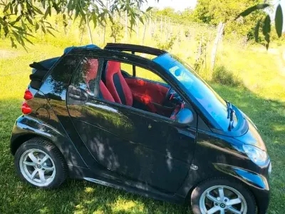 Gebraucht Smart ForTwo Cabrio Passion 84 PS (61 kW) 2014 Schwarz Cabrio