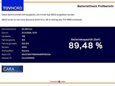 Gebraucht VW ID.3 Pure 110 kW (150 PS) 2022 Mangangrau metallic Kleinwagen