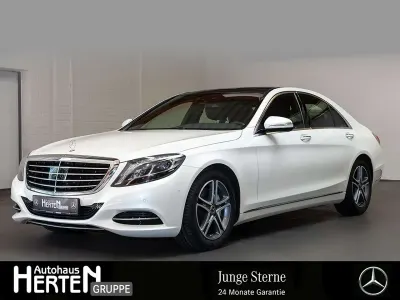 Gebraucht Mercedes S350 258 PS (189 kW) 2017 Designo diamantweiß bright Limousine