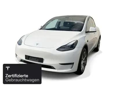 Begagnad Tesla Model Y Long Range AWD 258 kW (351 HK) 2023 Vit SUV