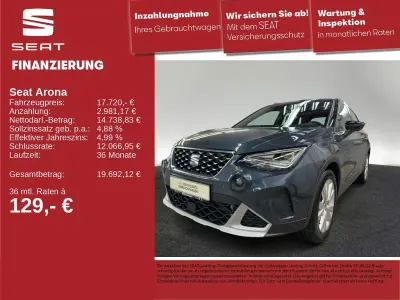 Occasion Seat Arona Xperience 110 ch (80 kW) 2024 Gris SUV