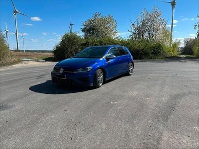 Usata VW Golf VII R 310 CV (228 kW) 2018 Blu Berlina