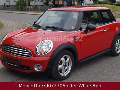 Gebraucht Mini ONE 75 PS (55 kW) 2009 Rot Kleinwagen