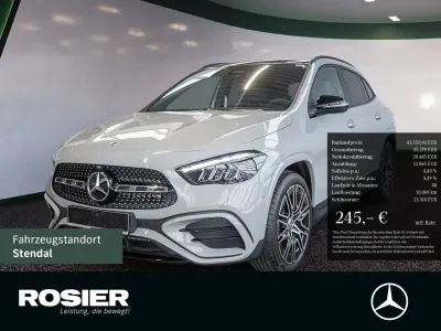 Gebraucht Mercedes GLA200 Night 163 PS (119 kW) 2026 Grau / manufaktur alpingrau SUV