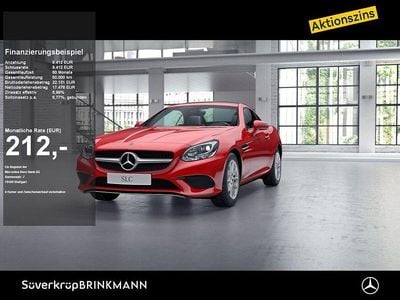 Gebraucht Mercedes SLC180 156 PS (114 kW) 2019 Rot Cabrio