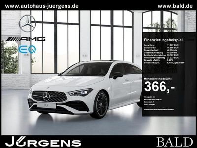 Gebraucht Mercedes CLA200 Shooting Brake AMG 163 PS (119 kW) 2024 Unilack polarweiß Kombi