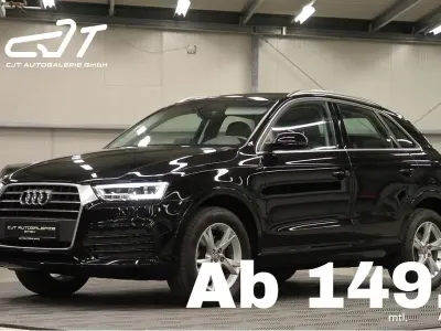 Begagnad Audi Q3 Sport 125 HK (91 kW) 2017 Svart SUV