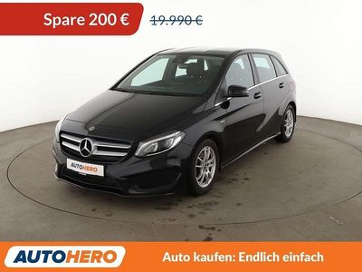Gebraucht Mercedes B200 Style 136 PS (100 kW) 2018 Schwarz Van / Kleinbus
