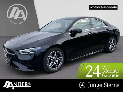 Brugt Mercedes CLA200 AMG 163 HK (119 kW) 2024 Sort Sedan