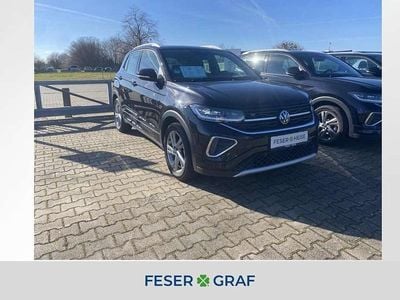Gebraucht VW T-Cross R-line 116 PS (85 kW) 2024 Deep black perleffekt SUV