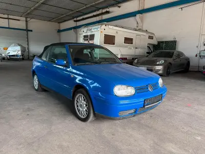Gebraucht VW Golf Cabriolet 101 PS (74 kW) 1998 Blau Cabrio