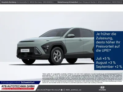 Neu Hyundai Kona Select 139 PS (102 kW) 2025 Gruen SUV