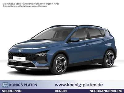 Neu Hyundai Bayon Blackline 90 PS (66 kW) 2026 Vibrant blue (blau) SUV