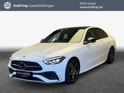 Gebraucht Mercedes C200 AMG 204 PS (150 kW) 2025 Weiß Limousine