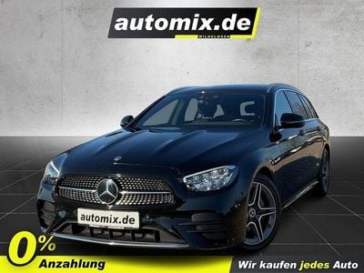 Gebraucht Mercedes E220 AMG line 200 PS (147 kW) 2022 Schwarz Limousine
