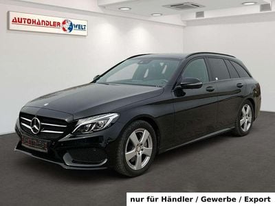 Gebraucht Mercedes C180 AMG line 156 PS (114 kW) 2015 Schwarz Kombi