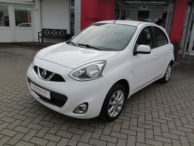 Gebraucht Nissan Micra Acenta 80 PS (58 kW) 2016 Weiß Limousine