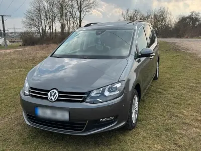 Gebraucht VW Sharan 150 PS (110 kW) 2018 Grau Van / Kleinbus