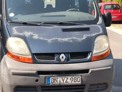 Gebraucht Renault Trafic 101 PS (74 kW) 2003 Blau Van / Kleinbus