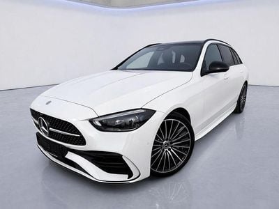Gebraucht Mercedes C200 AMG line 204 PS (150 kW) 2021 Weiß Limousine