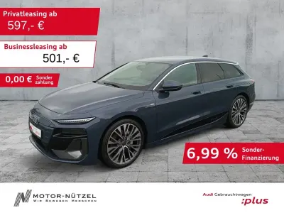 Gebraucht Audi A6 e-tron S-Line 269 kW (367 PS) 2025 Plasmablau metallic Kombi