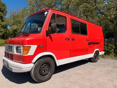 Gebraucht Mercedes T1 95 PS (69 kW) 1987 Rot Van