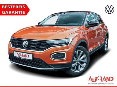 Second-hand VW T-Roc Style 150 CP (110 kW) 2019 Portocaliu SUV
