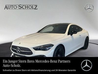 Weiß Gebraucht 2025 Mercedes CLE220 AMG Coupé | 54.438 € (Etwas zu teuer)