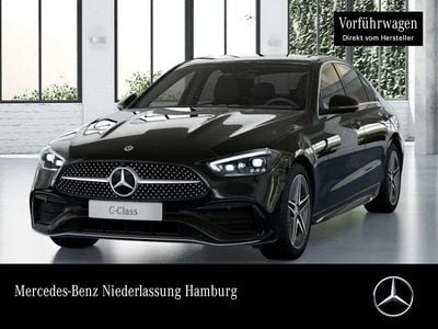 Obsidianschwarz Gebraucht 2025 Mercedes C200 AMG line Kombi | 46.900 € (Etwas zu teuer)