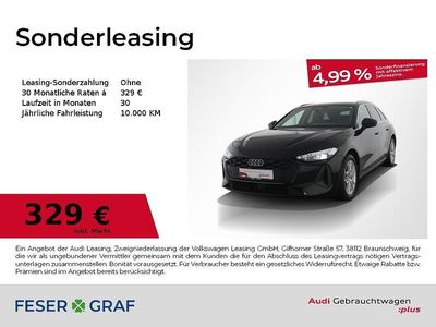 Mythosschwarz metallic Gebraucht 2025 Audi A5 Ambiente Kombi | 46.790 € (Superpreis)