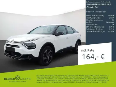Używany Citroën C4 Feel 131 KM (96 kW) 2023 Biały Sedan/Limuzyna