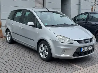 Gebraucht Ford C-MAX Style 109 PS (80 kW) 2008 Silber Van / Kleinbus