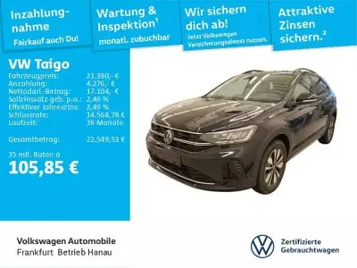 Gebraucht VW Taigo Goal 95 PS (69 kW) 2025 Schwarz SUV