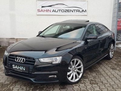 Schwarz Gebraucht 2015 Audi A5 Sportback S-Line Kleinwagen | 15.900 € (Fairer Preis)