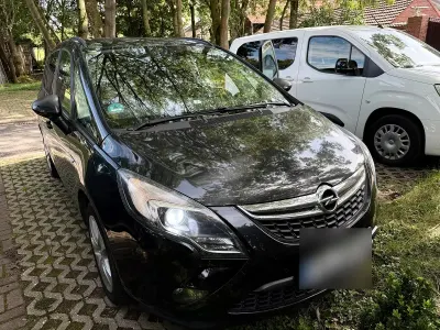 Gebraucht Opel Zafira 165 PS (121 kW) 2012 Schwarz Van / Kleinbus