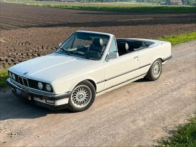 Gebraucht BMW 325 Cabriolet 170 PS (125 kW) 1987 Weiß Cabrio