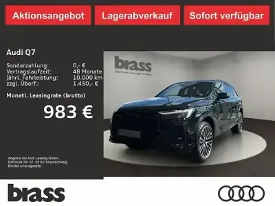 Neu Audi Q7 Ambiente 286 PS (210 kW) 2026 Mythosschwarz metallic SUV